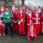 U14s join in on Totton’s famous Santa Run