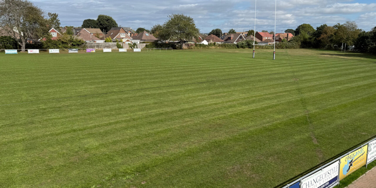 Water Lane is ready for rugby again!