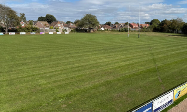 Water Lane is ready for rugby again!